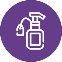 Shampoo kreatives Icon-Design vektor