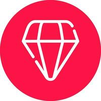 Diamant kreatives Icon-Design vektor