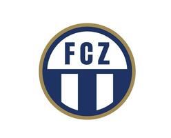Zürich Symbol Verein Logo Schweiz Liga Fußball abstrakt Design Vektor Illustration
