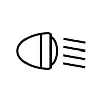 Auto Licht Symbol Vektor Design Vorlagen