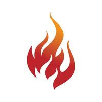 Feuer Logo Vorlage Flamme Symbol Symbol Vektor