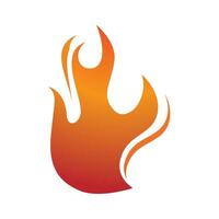 brand logotyp mall flame symbol ikon vektor