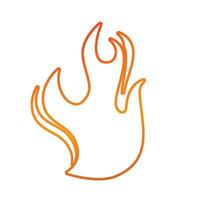 Feuer Logo Vorlage Flamme Symbol Symbol Vektor