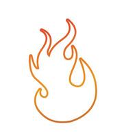 Feuer Logo Vorlage Flamme Symbol Symbol Vektor