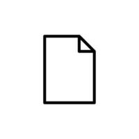 Papier Symbol Vektor Design Vorlagen