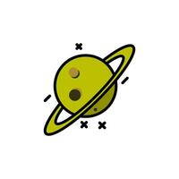 Planet Symbol Vektor Design Vorlagen