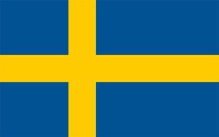 svensk flagga vektor