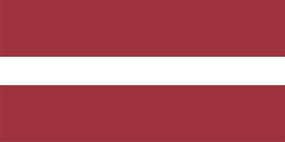 lettische flagge von lettland vektor