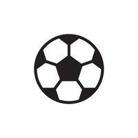 Fußball Ball Symbol Vektor Design Vorlagen