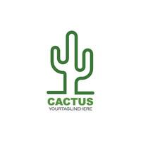 Kaktus Symbol Vektor Illustration Design