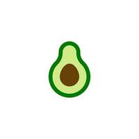 Avocado Symbol Design Vektor Vorlagen