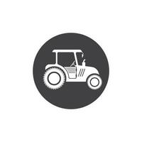 Traktor Farmer Symbol Vektor Illustration Design