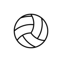 volleyboll ikon vektor design mallar