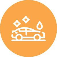 Auto waschen kreativ Symbol Design vektor