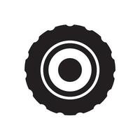 Reifen Symbol Vektor Design Vorlagen