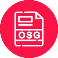 osg kreativ Symbol Design vektor