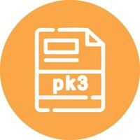 pk3 kreativ Symbol Design vektor