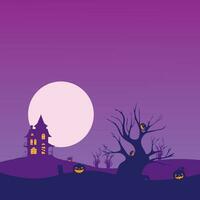Vektor Hintergrund Design mit Halloween Thema