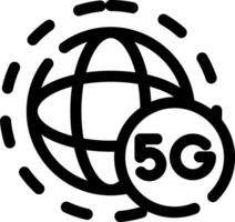 5g kreativ ikon design vektor