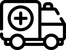 ambulans kreativ ikoner design vektor