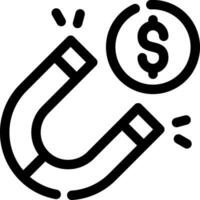 Geld kreatives Icon-Design vektor