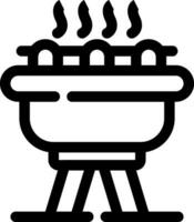 Grill kreatives Icon-Design vektor