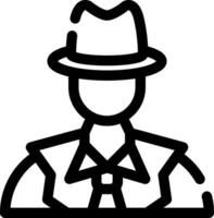 Spionage kreatives Icon-Design vektor