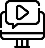 Video Lernprogramm kreativ Symbol Design vektor