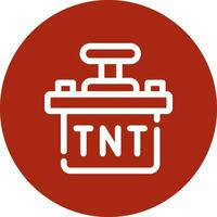 tnt kreatives Icon-Design vektor