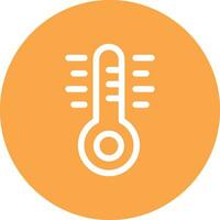 Thermometer kreatives Icon-Design vektor
