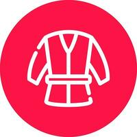 Kimono kreatives Icon-Design vektor