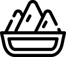 Samosa kreativ Symbol Design vektor