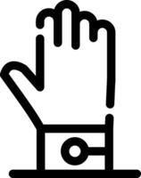 handske kreativ ikon design vektor