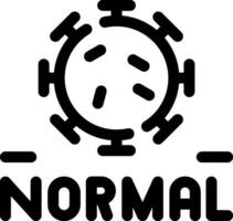 Neu normal kreativ Symbol Design vektor