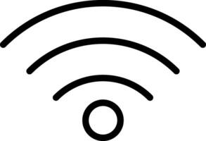 Wifi kreatives Icon-Design vektor