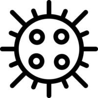 Virus kreatives Icon-Design vektor