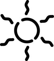 Sonne kreatives Icon-Design vektor