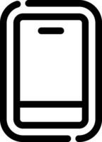 mobiltelefon kreativ ikon design vektor
