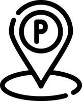 Parken kreatives Icon-Design vektor