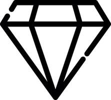 Diamant kreatives Icon-Design vektor