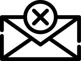 E-Mail kreatives Icon-Design vektor