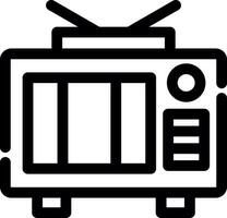 TV-kreatives Icon-Design vektor