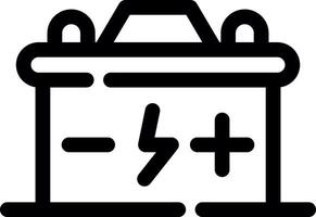 Batterie kreatives Icon-Design vektor