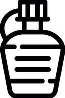 vatten flaska kreativ ikon design vektor