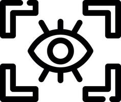 Auge kreatives Icon-Design vektor