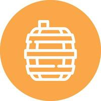 Barrel kreatives Icon-Design vektor