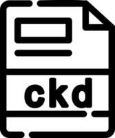 Datei Format kreativ Symbol Design vektor