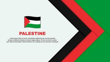 palestina flagga abstrakt bakgrund design mall. palestina oberoende dag baner tecknad serie vektor illustration. palestina tecknad serie