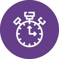 Timer kreatives Icon-Design vektor