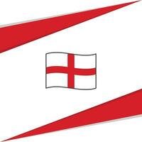 England Flagge abstrakt Hintergrund Design Vorlage. England Unabhängigkeit Tag Banner Sozial Medien Post. England Flagge vektor